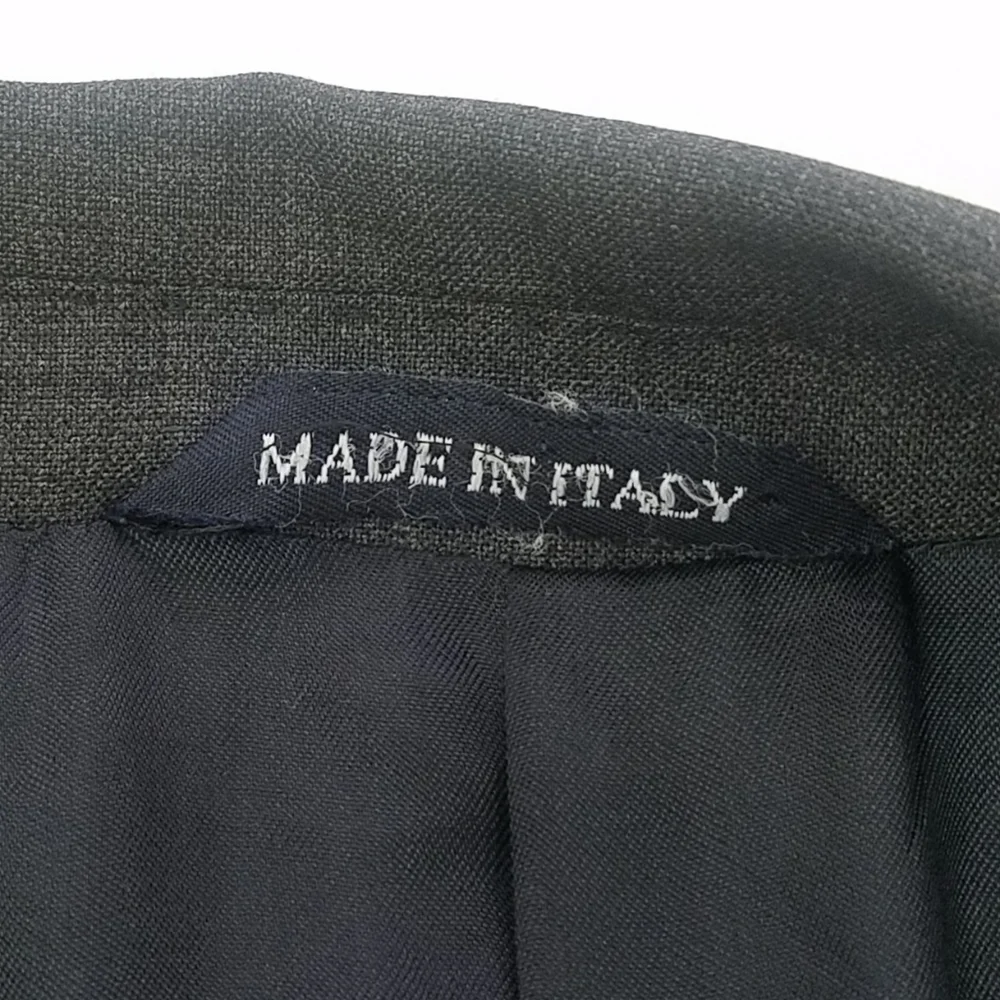 Barneys New York Three Button Wool Blend Blazer